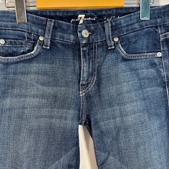 7 For All Man Kind Low-Rise “A” Pocket Jeans - Picture 5 of 9